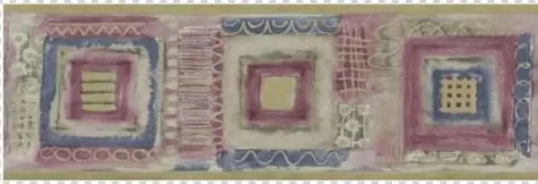 Chesapeakewallcoverings Square Shapes Design 15 L X