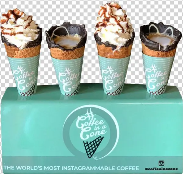 Ciac 4 Cones In Stand Small - Portable Network Graphics