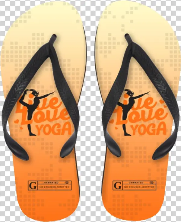 Customcat Hustle Until - Flip Flops - Large