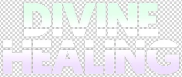 Divine Healing Title Banner - Poster