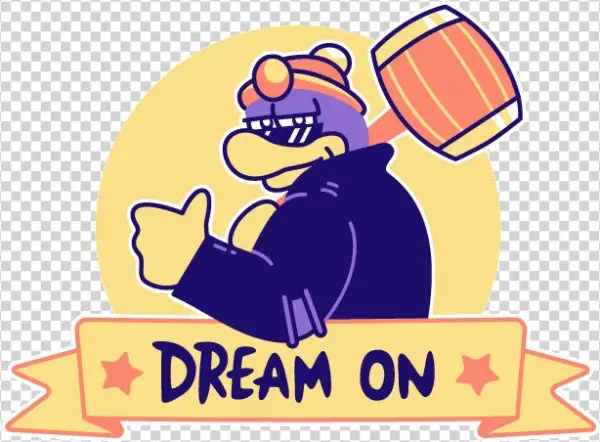 Dream On Ya Doofus - Cartoon