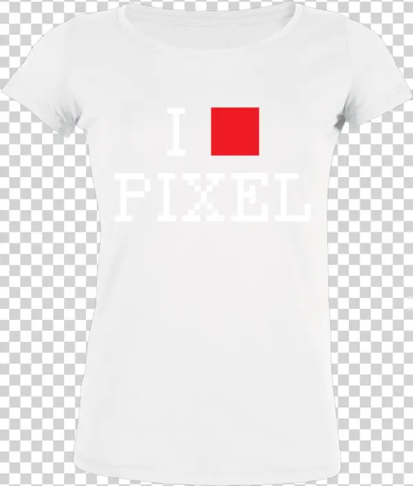 Eva Marie Bartenbach I Love Pixel T-shirt Stella Loves