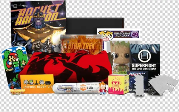 Loot Crate - Skottie Young Rocket Raccoon #1 Lootcrate Variant Edition