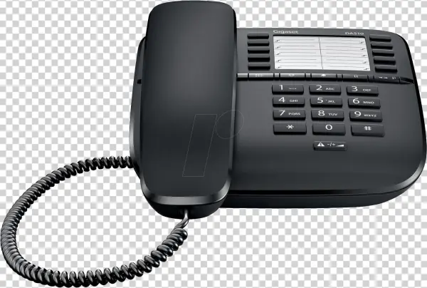 Telephone, With Cord, Black Gigaset Communications - Gigaset Da510