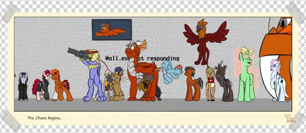 The Chaos Has Begun, @ask Emerald Rook Pioneer's Reaction - Cartoon