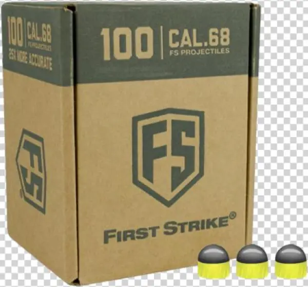 Yellow Fill Clipped Rev 1 Rt2ytjhttkqh - Tiberius Arms First Strike Paintballs - Purple / Green