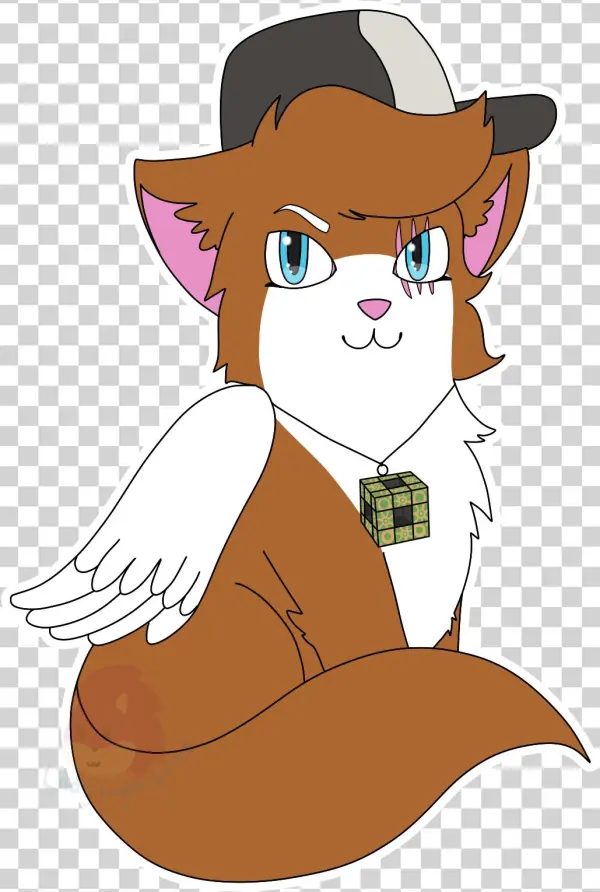 Youtube Friend Flamthecat - Cartoon