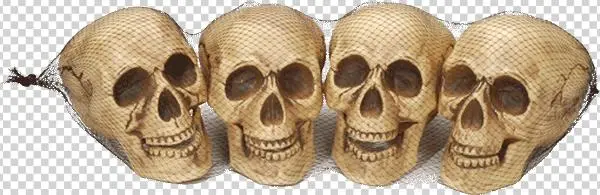 4 Skull Bag Sm - Skull