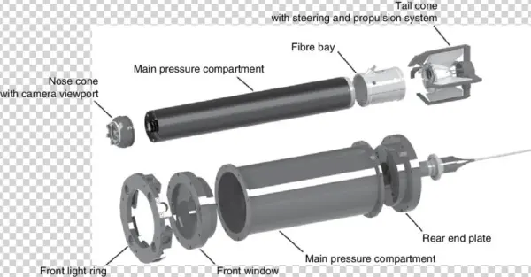 Exterior Render Of The Msled And Mothership (bottom) - Telescope