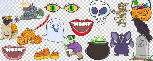 Halloween Sticker Pack - Cartoon