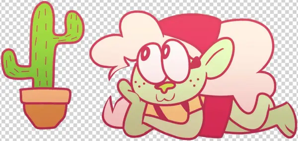 Hellbent On Loving You @ Commissions Stares Longingly - Cartoon