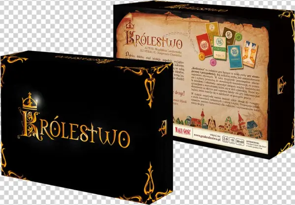 Illustrations, Box Project, Layout, Typesetting - Królestwo Gra Planszowa Kościuszko