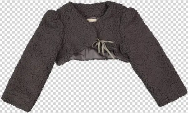 Iris Bolero In Dark Gray - Bolero