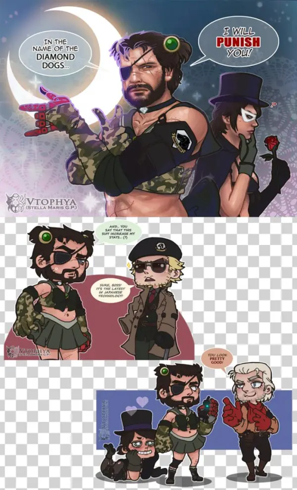 Loves Venom And Venom Hate - Mgsv Comics