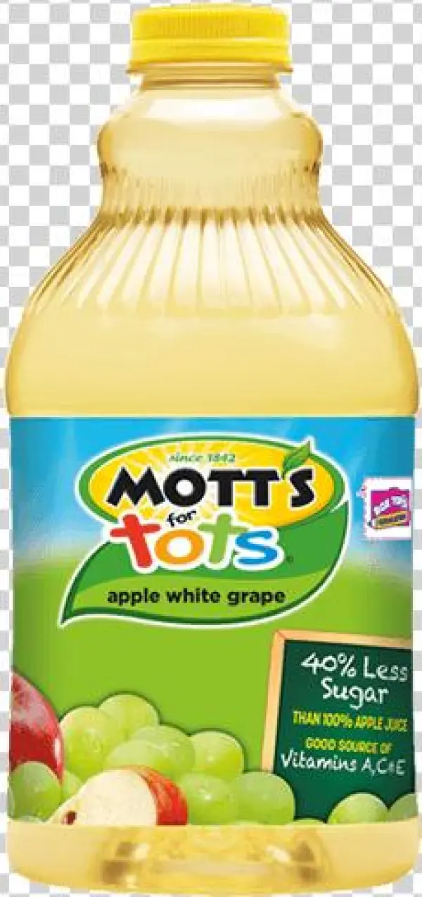 Mott's For Tots Apple White Grape Juice Drink - Mott's For Tots Apple White Grape, 64 Fl Oz Bottle