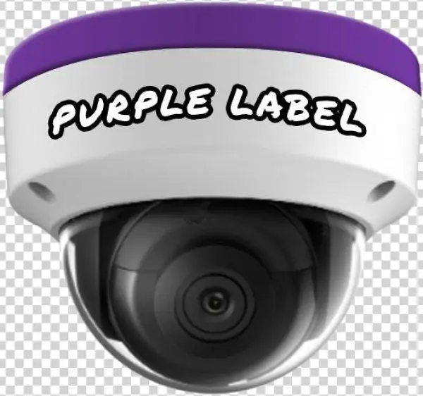 Purple Label Security - Hikvision Ds-7604ni-k1/4p 4ch 4poe Port 4k Nvr + 4