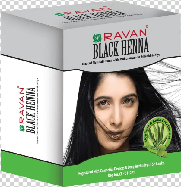 Ravan Black Henna - Hair Coloring