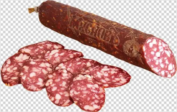 Sausage Transparent Png File - Колбаса Сервелат Png