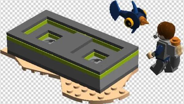 Sn Alien Vent - Cartoon