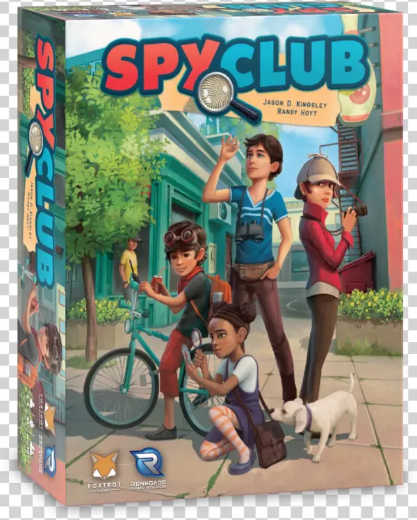 Spyclub 3d Box1 - Spy Club Board Game