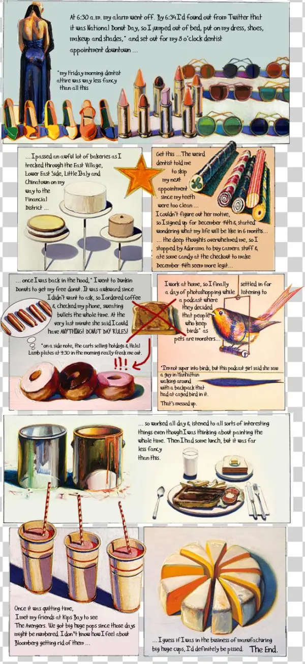 Thiebaud Day - Wayne Thiebaud Paintings