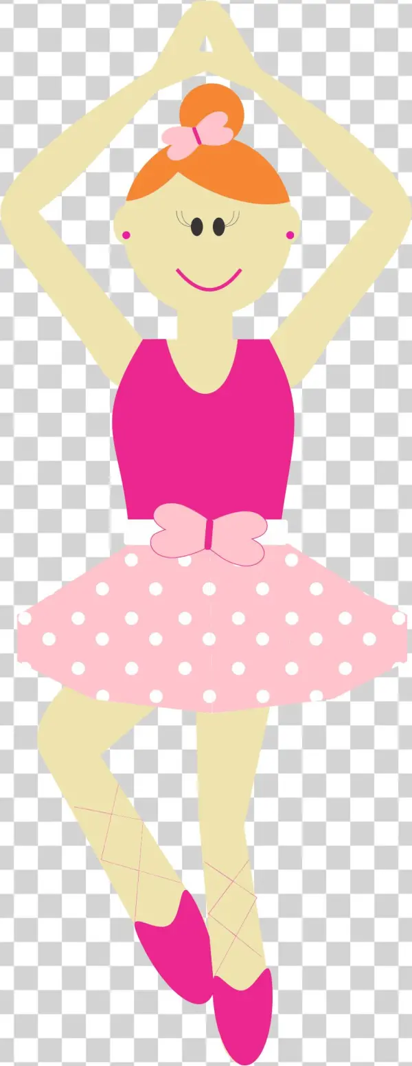 This Free Icons Png Design Of Cute Cartoon Ballerina