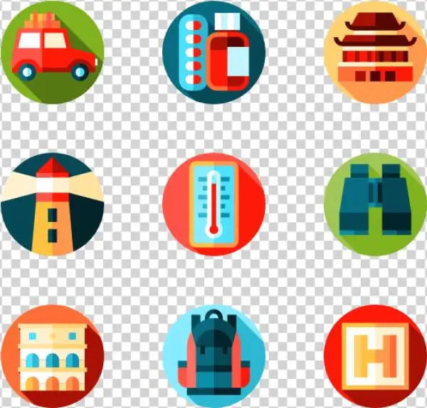 Travel Icon Compilation - Distribution Icon