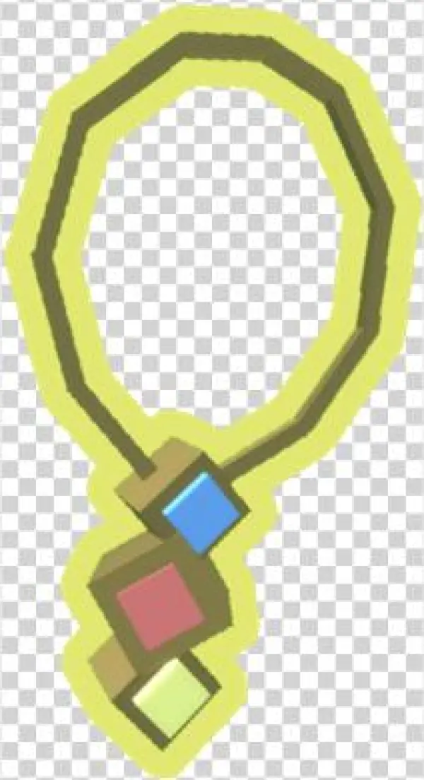 Tri-color Necklace - Scarf