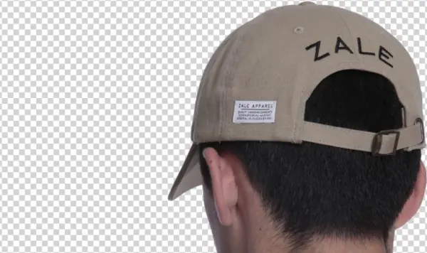 Zale Khaki Dad Hat Back Khaki Dad Hat