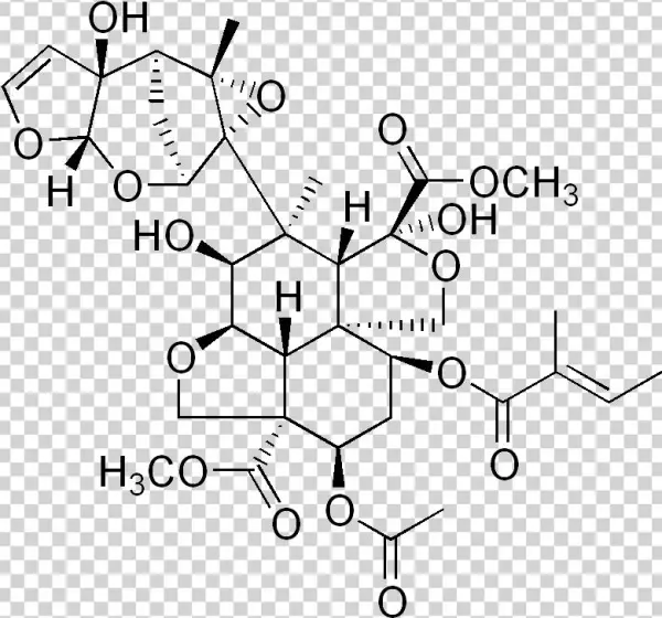 Azadirachtin - Neem Oil Structure