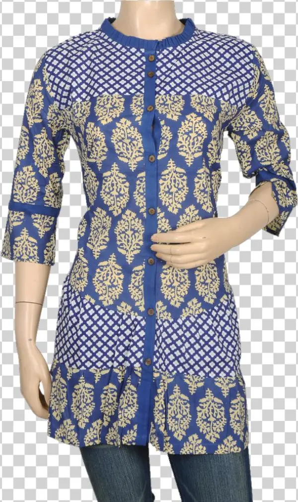 Block Print Kurtis