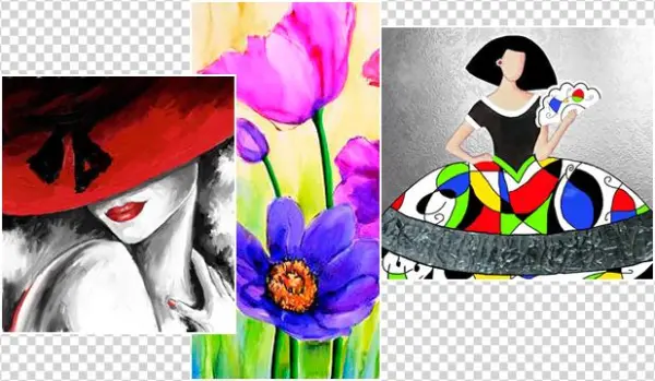 Tienda De Cuadros Pintados A Mano - Framed Art Print: Tartagni's Framed Art Print: Anemoni