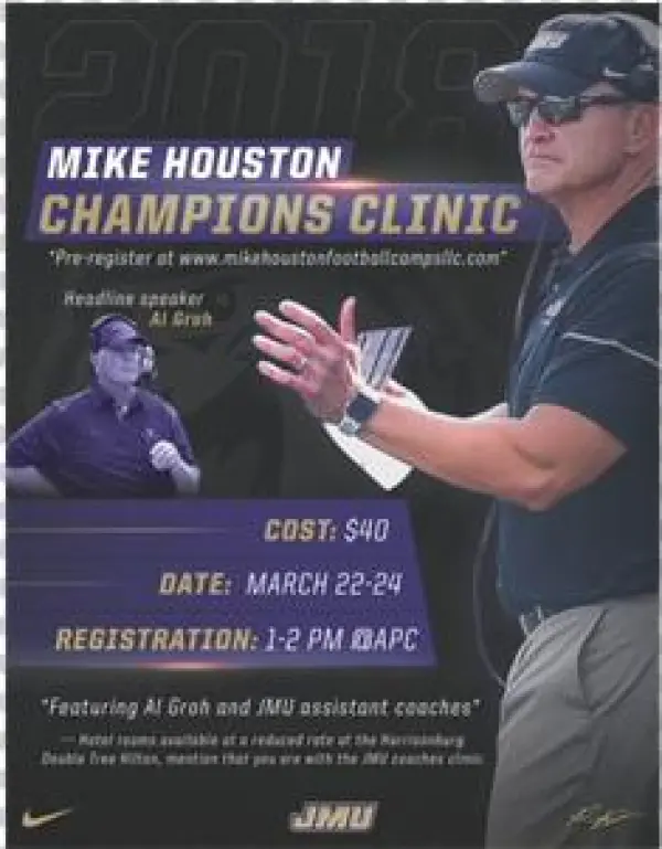 2018 Champions Coaches Clinic - Flyer
