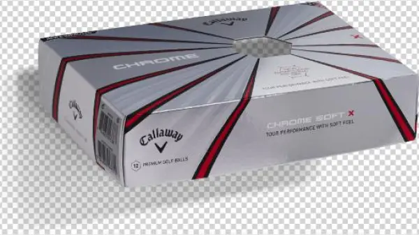 Chrome Soft X Golf Ball Top - Umbrella