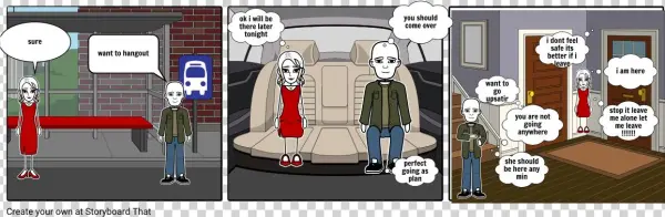 Creepy Guy - Cartoon