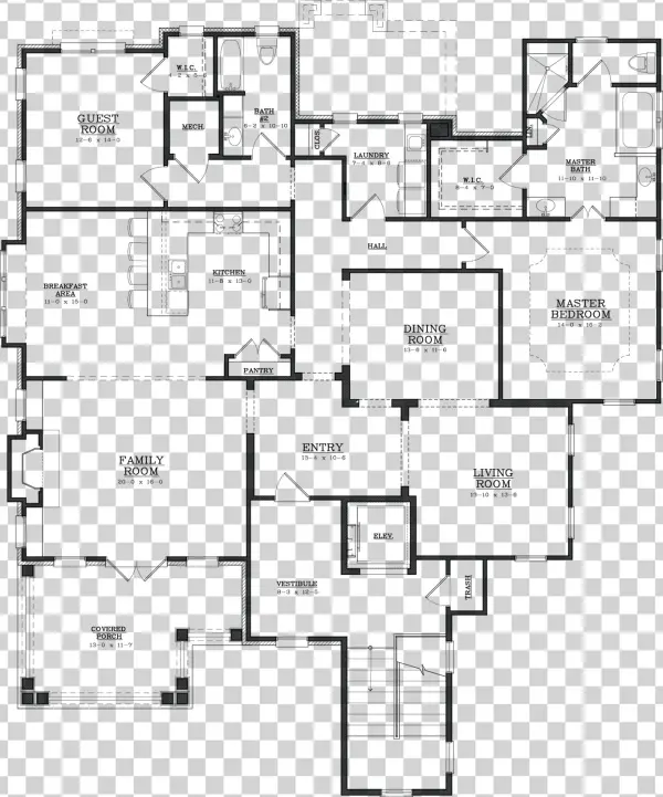 Dogwood B - Floor Plan