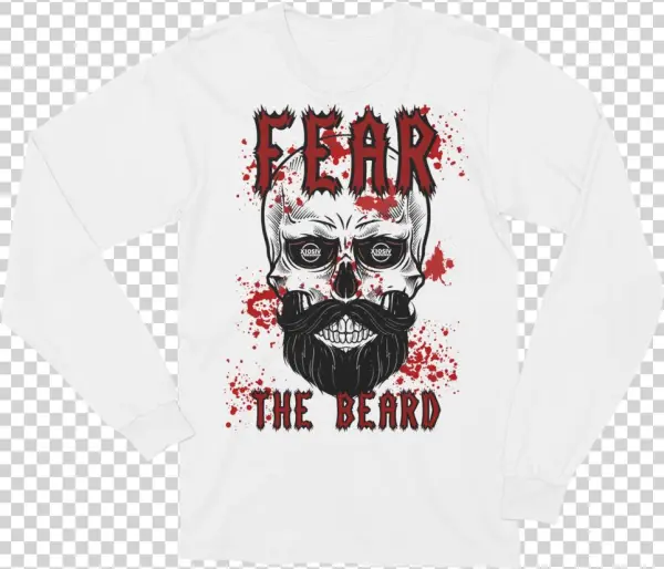 Fear The Beard Men's Long Sleeve T-shirt - Shirt