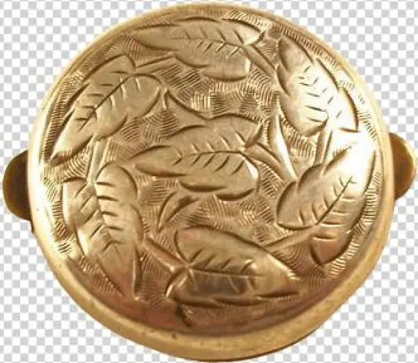 Geoffrey Barkas' Collar Stud - Carving