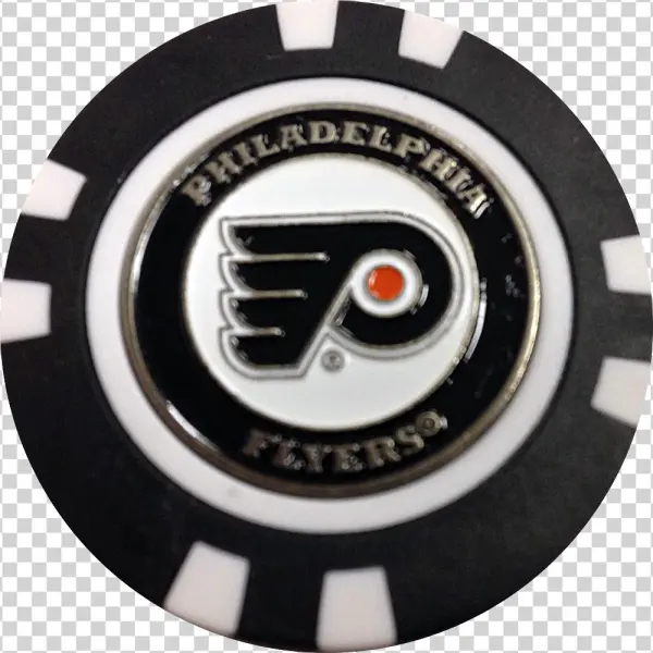 Golf Ball Marker Nhl Philadelphia Flyers - Philadelphia Flyers Nhl Magnetic Poker Chip Removable