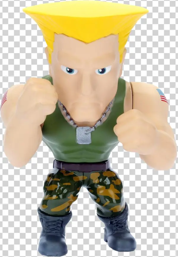 Guile - Metals Die Cast Street Fighter
