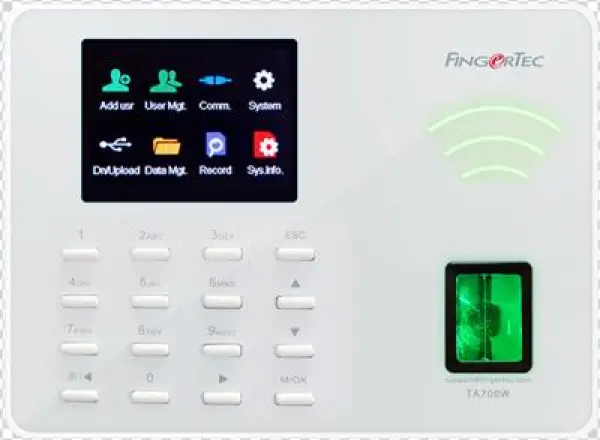 It Can Contain Up To 1000 Fingerprint Templates For - Fingertec Ta700w