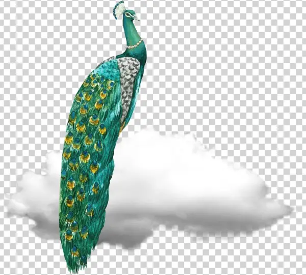 Jeff's Inspirations - “ - Aquarelle Paon