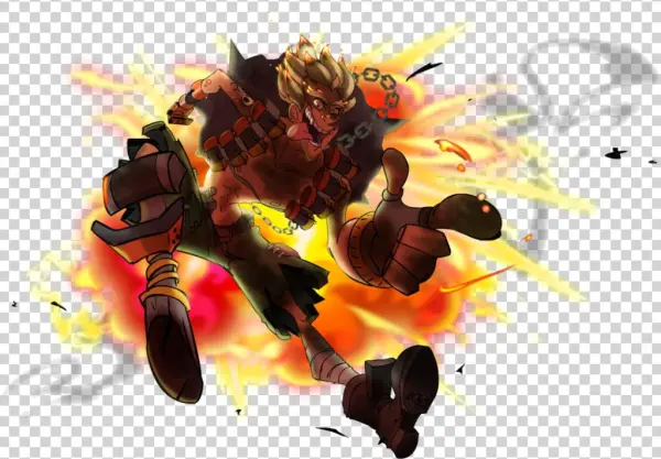 Junkrat - Overwatch Background