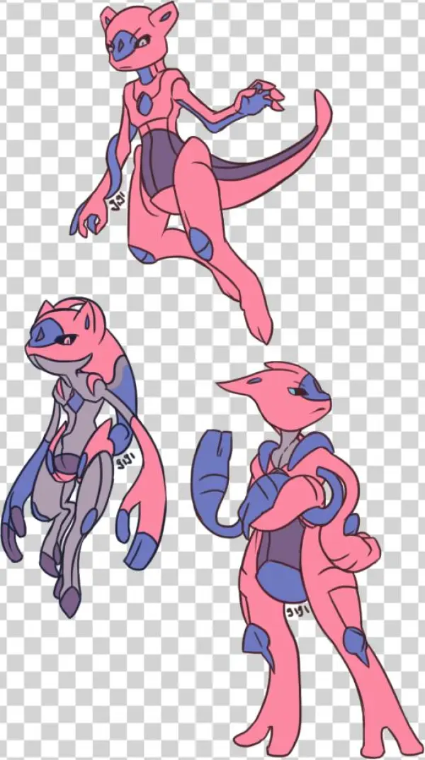 Mewxys [psychic] - Mewtwo Fusions