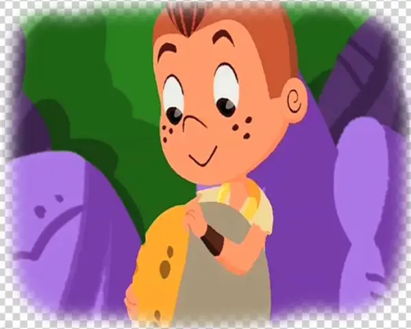 Mmm Yummy Cheese - Cartoon