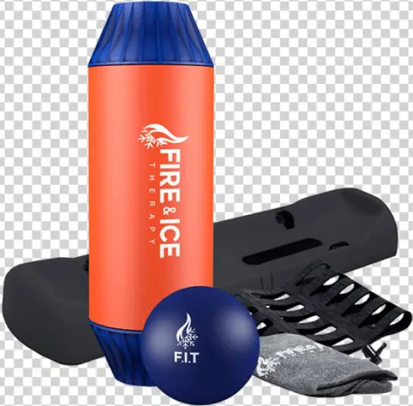 Shown Here Is The Deluxe Fit Roller Combo Package - Muscle