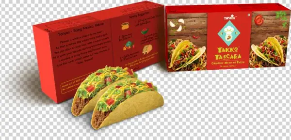 Space Case Unisex Stylish Luggage Bag Tag Taco