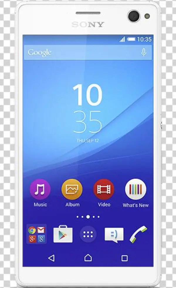 White Sony Xperia C4 Image - Sony Xperia C4 Png