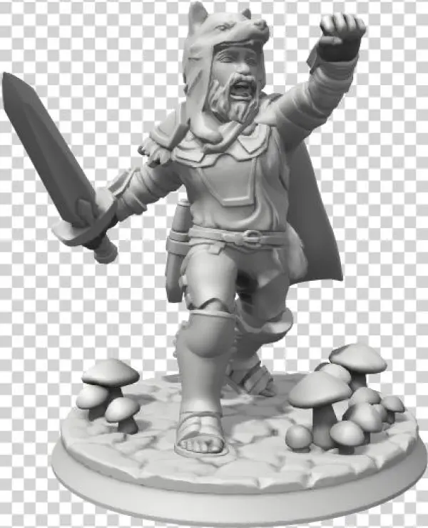 #3 The Halfling Generals Are Known For Their Fearlessness - Figurine