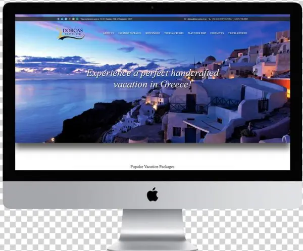 4 Years After The Initial Design, The "vacationgreece - Thíra